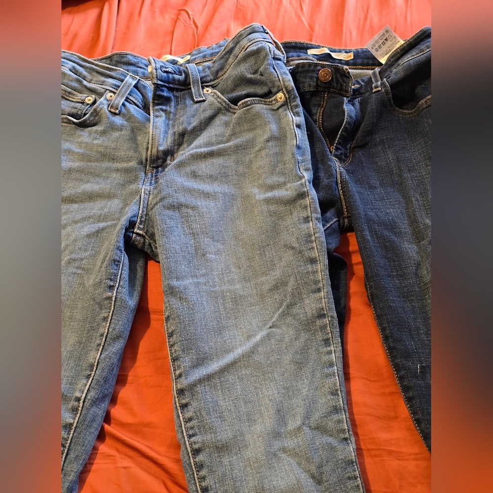 LEVI 721 High Rise Skinny Jeans